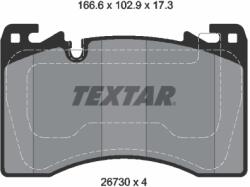 TEXTAR Set Placute Frana, Frana Disc 2673001 Land Rover Range Rover Sport Ii