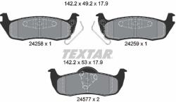 TEXTAR Set Placute Frana, Frana Disc 2425801 Jeep Commander/Grand Cherokee Iii (2425801)