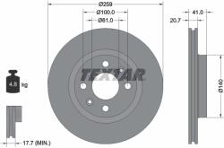 TEXTAR Disc Frana 92292103 Dacia Logan/Logan Pick-Up/Sandero Lada Largus Nissan Np200