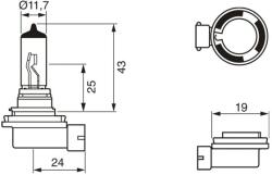 Bosch Bec, Far Faza Lunga 1987302085 Abarth 124/Punto/Punto Evo Alfa Romeo Giulia (1987302085)
