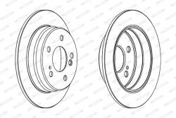 FERODO Disc Frana Ddf122 Lifan 320 Mercedes-Benz 124/190/E-Class (DDF122)