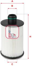 SOFIMA Filtru Ulei S5088Pe Chevrolet Captiva/Cruze/Orlando Opel Antara A (S5088PE)