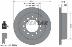 TEXTAR Disc Frana 92170103 Baic Weiwang 007 Baw Luba/Ruiling/Yusheng 007 / Bw 007