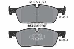 TEXTAR Set Placute Frana, Frana Disc 2214501 Jaguar F-Pace/Xe/Xf Ii/Xf Sportbrake