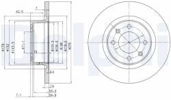 DELPHI Disc Frana Bg3621 Citroën C5 I/C5 Ii (BG3621)