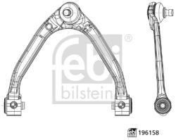 Febi Bilstein Brat, Suspensie Roata Axa Fata Dreapta 196158 Infiniti M/M37/Q70