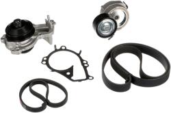GATES Pompa Apa + Set Curea Transmisie Cu Caneluri Kp136Pk1070 Citroën C-Elysee/C3 Ii (KP136PK1070)