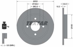 TEXTAR Disc Frana 92088403 Ford Fiesta/Fiesta V/Fiesta Vi/Focus I/Fusion/Scorpio Ii (92088403)