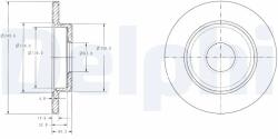DELPHI Disc Frana Bg3673 Audi 80 B4/A4 B5/A4 B6/A4 B7/Coupe B3 Seat Exeo