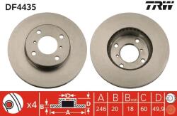TRW Disc Frana Df4435 Suzuki Baleno/Liana Suzuki (Changhe) Liana