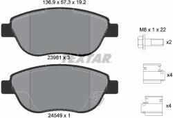 TEXTAR Set Placute Frana, Frana Disc 2398101 Fiat 500L Opel Corsa D