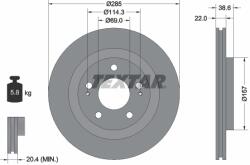 TEXTAR Disc Frana 92148500 Changfeng Feiteng/Feiteng C5/Leopaard Cs7