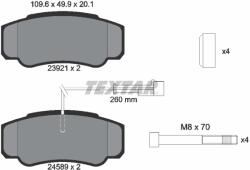 TEXTAR Set Placute Frana, Frana Disc 2392103 Nissan Cabstar/Nt400 Cabstar (2392103)