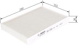 Bosch Filtru, Aer Habitaclu 1987432247 Infiniti Esq Nissan Juke/Pulsar/Qashqai Ii