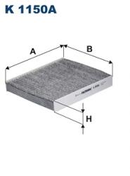 FILTRON Filtru, Aer Habitaclu K1150A Ford Focus C-Max/Focus I/Focus Ii Volvo C30/C70 Ii