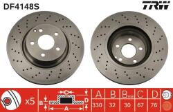 TRW Disc Frana Df4148S Mercedes-Benz S-Class