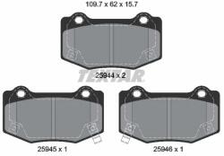 TEXTAR Set Placute Frana, Frana Disc 2594401 Cadillac Ats Chevrolet Camaro/Corvette