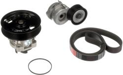 GATES Pompa Apa + Set Curea Transmisie Cu Caneluri Kp16Pk1320 Alfa Romeo Mito