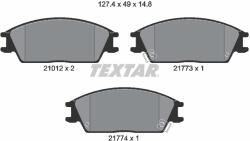 TEXTAR Set Placute Frana, Frana Disc 2101202 Dodge Verna Honda Accord Ii Hyundai Accent