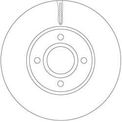 TRW Disc Frana Df6898 Ford Ecosport (DF6898)