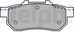 DELPHI Set Placute Frana, Frana Disc Lp1456 Honda Civic V/Civic Vi/Crx Iii/Jazz Ii