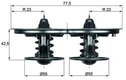 MAHLE Termostat, Lichid Racire Tx32D Scania 4 - Series/G I/P I/R I/T