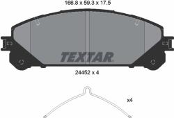 TEXTAR Set Placute Frana, Frana Disc 2445201 Daihatsu Altis Lexus Es/Lc/Lm/Nx/Nx Ii/Rx