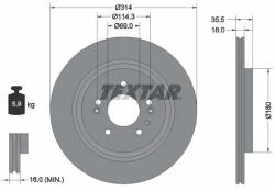 TEXTAR Disc Frana 92347503 Hyundai Palisade/Santa Fe Iv (92347503)