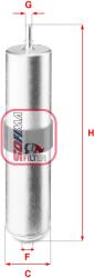 SOFIMA Filtru Combustibil S9261B Bmw 1/2 Active/2 Active Tourer/2 Gran/2 Gran Tourer/X1 (S9261B)