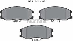 TEXTAR Set Placute Frana, Frana Disc 2451001 Chevrolet Captiva/Captiva Sport/Equinox
