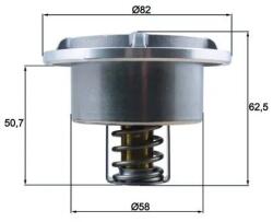 MAHLE Termostat, Lichid Racire Thd675 Volvo Fe/Fe Ii/Fl Ii/Fl Iii (THD675)