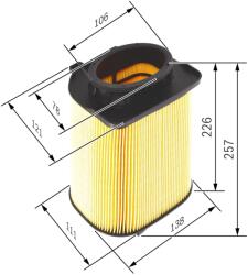 Bosch Filtru Aer F026400480 Infiniti Q50/Q60 Mercedes-Benz C-Class/C-Class T-Model/Glc