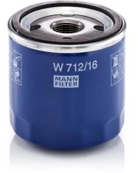 MANN-FILTER Filtru Ulei W712/16 Alfa Romeo 145/146/147/155/156/166/Gt/Gtv/Spider Fiat Brava (W712/16)