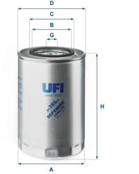 UFI Filtru Combustibil 24.395. 01 Irisbus Domino/Magelys Iveco Stralis I/Trakker I (24.395.01)