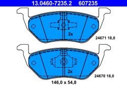 ATE Set Placute Frana, Frana Disc 13.0460-7235.2 Ford Maverick Mazda Tribute
