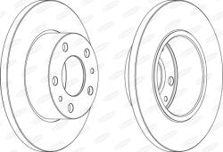 BERAL Disc Frana Bcr195A Iveco Daily Iii (BCR195A)