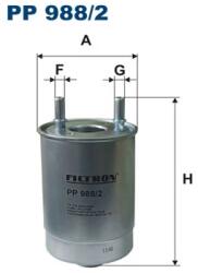 FILTRON Filtru Combustibil Pp988/2 Renault Fluence/Megane/Megane Iii/Scénic Iii (PP988/2)