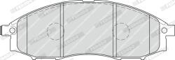 FERODO Set Placute Frana, Frana Disc Fdb1745 Nissan Navara/Np300/Pathfinder Ii/Pick Up (FDB1745)
