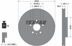 TEXTAR Disc Frana 92277205 Chevrolet Cruze Holden Astra/Calais/Commodore Opel Astra K (92277205)