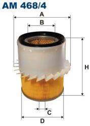 FILTRON Filtru Aer Am468/4 Mitsubishi L200/Pajero/Pajero Ii/Pajero Ii Canvas Top (AM468/4)