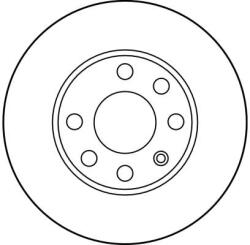 TRW Disc Frana Df1608 Bedford Astra/Chevanne Chevrolet Corsa/Corsa Pick-Up Opel Gt