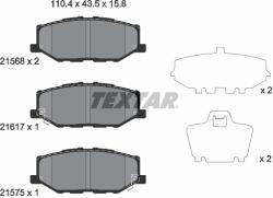TEXTAR Set Placute Frana, Frana Disc 2156801 Suzuki Jimny Autoturism De Teren,