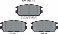 TEXTAR Set Placute Frana, Frana Disc 2337301 Dodge Stealth Mitsubishi 3000 Gt/Debonair