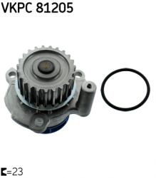 SKF Pompă De Apă, Răcire Motor Vkpc81205 Audi A1/A3/A4 B7/A6 C6/Tt Seat Altea/Exeo