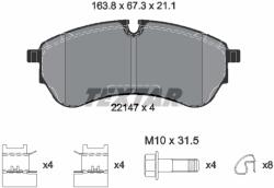 TEXTAR Set Placute Frana, Frana Disc 2214701 Man Tge Vw Crafter/Delivery Ii (2214701)
