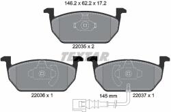TEXTAR Set Placute Frana, Frana Disc 2203501 Audi A3 Seat Leon Skoda Octavia Iii