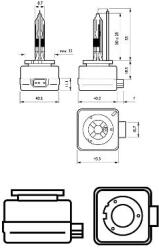Philips Bec, Far Faza Lunga 85409Vic1 Cadillac Xlr Man Tgs I/Tgx I