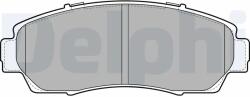 DELPHI Set Placute Frana, Frana Disc Lp2046 Honda Cr-V Iii/Cr-V Iv/Crosstour I/Odyssey