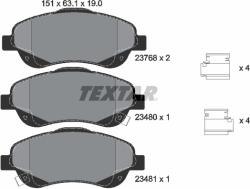 TEXTAR Set Placute Frana, Frana Disc 2376802 Toyota Avensis/Corolla/Corolla Verso
