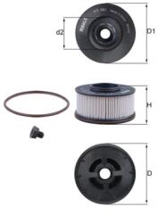 KNECHT Filtru Combustibil Kx591D Hyundai Santa Fe Iv/Santa Fé Iii Kia Sorento Iii (KX591D)